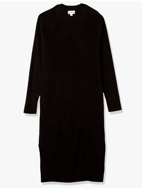The  Drop Women's Plus Size Renata Ribbed Midi Sweater Dress - XXL